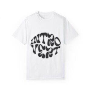White Graphic T-Shirt- Intorvert